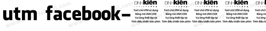 utm facebook字体转换